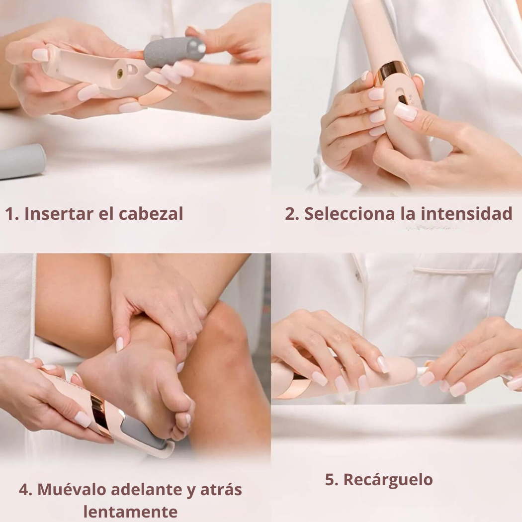 REMOVEDOR QUITA CALLOS RECARGABLE
